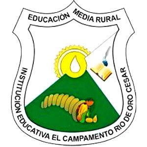 Escudo de la Institución Educativa El Campamento